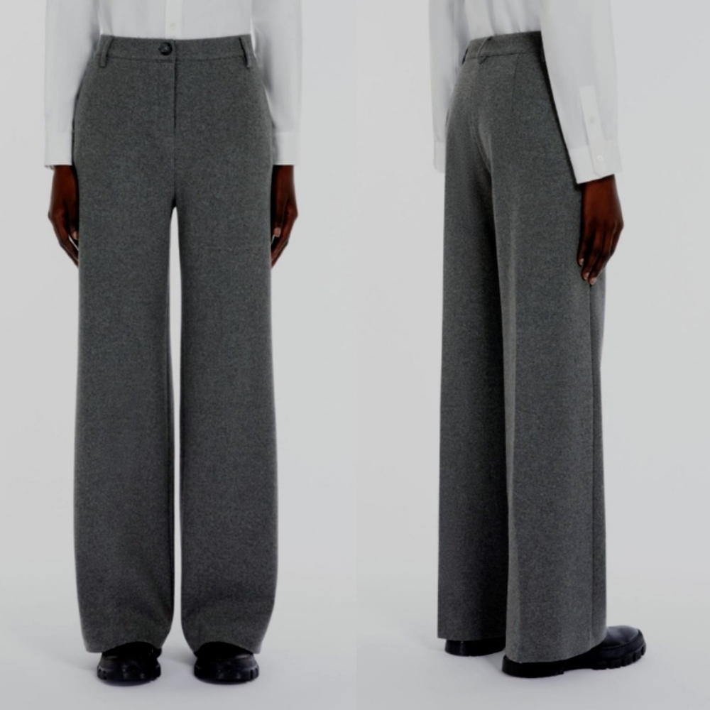 Max Mara Weekend Herringbone Panetto trousers, Grey